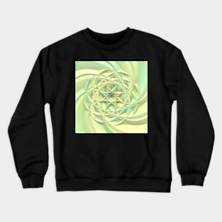 Pastel Spiral Mandala Crewneck Sweatshirt